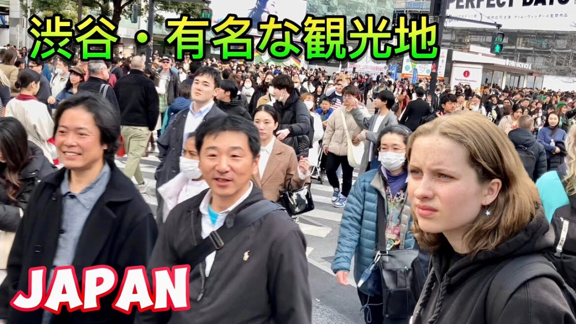 渋谷4k散歩 | Tokyo Walking Tour, Shibuya, Japan ||