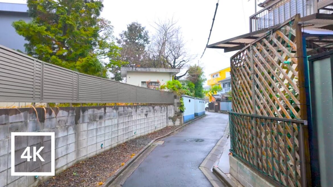 Rainy Day Walking in Nagoya - Japan 4K Walking Tour - Nagoya Japan street tour 平安通 [4K/60fps]