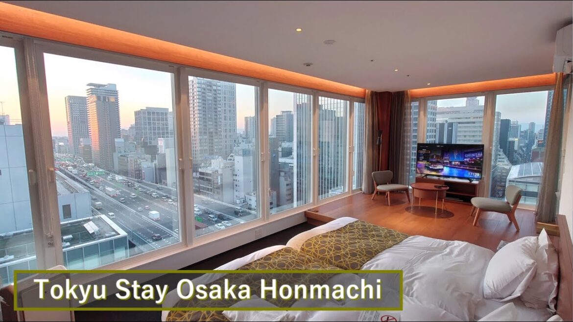 大きな窓のコーナールームから見えるスカイビューが最高です【東急ステイ大阪本町】 Tokyu Stay Osaka Honmachi 大きな窓のコーナールームから見えるスカイビューが最高です【東急ステイ大阪本町】 Tokyu Stay Osaka Honmachi