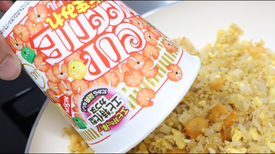 Cup Noodles Shrimp Paradise Fried Rice Easy Cooking