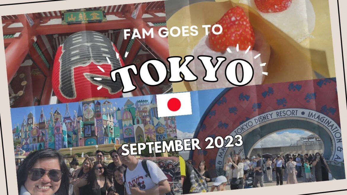 🇯🇵 JAPAN FAMILY TRIP 2023 | TOKYO | ASAKUSA | SHIBUYA | SHINJUKU | GHIBLI MUSEUM  | DISNEYLAND
