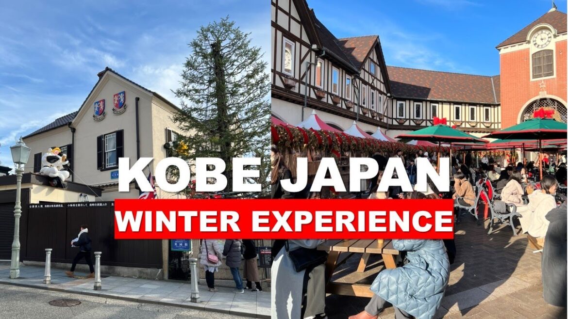 Kobe Japan Vlog | Kobe Nunobiki Herb Gardens | Kitano Cho | Ropeway