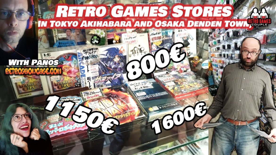 Retro Games Stores in Tokyo and Osaka! (RGC Japan.14/2023)