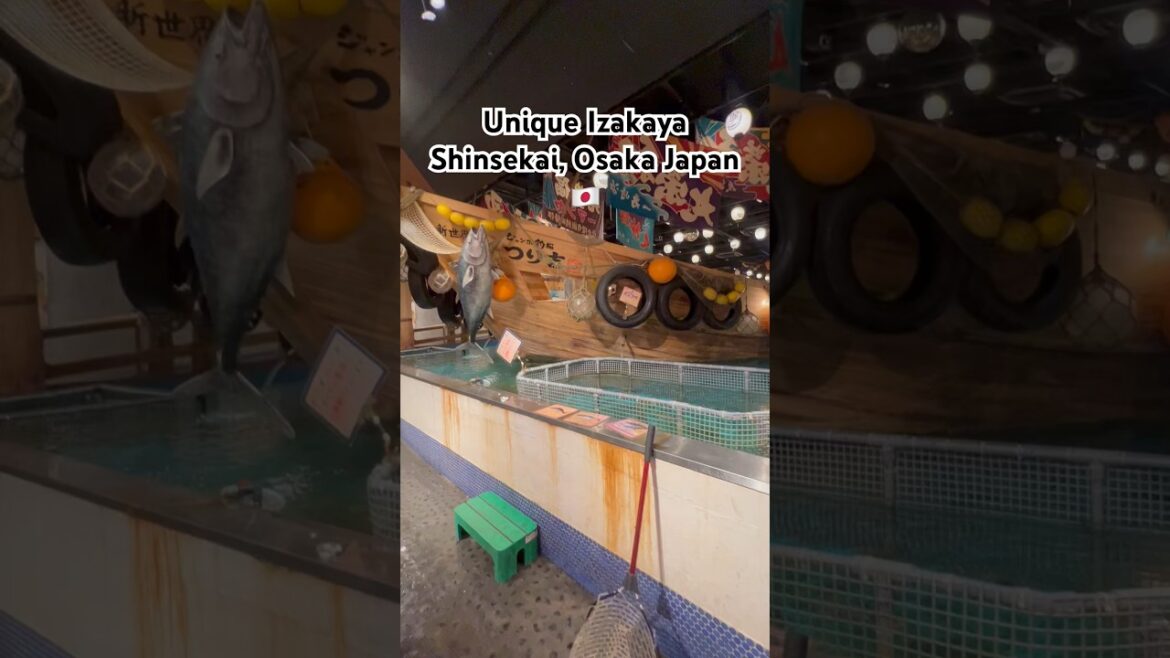 Osaka's Most Instagrammable Izakaya 🇯🇵#japan #osaka #shinsekai #travel