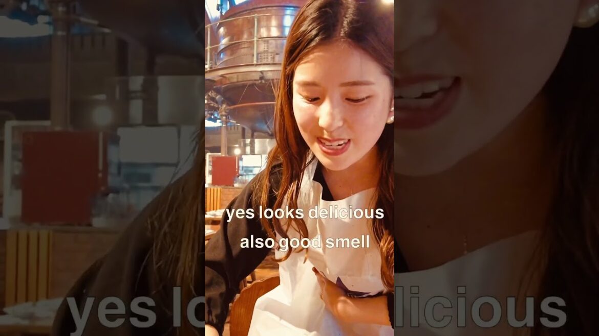 Cute Japanese Cook makes Jingisukan for me