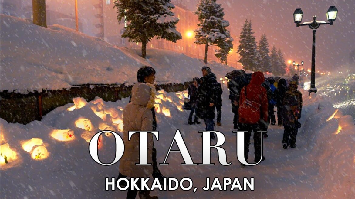 Relaxing Night Walk in Snowy Romantic Town Otaru || Hokkaido, Japan 🇯🇵 【4K ASMR Ambience Sounds】 Relaxing Night Walk in Snowy Romantic Town Otaru || Hokkaido, Japan 🇯🇵 【4K ASMR Ambience Sounds】