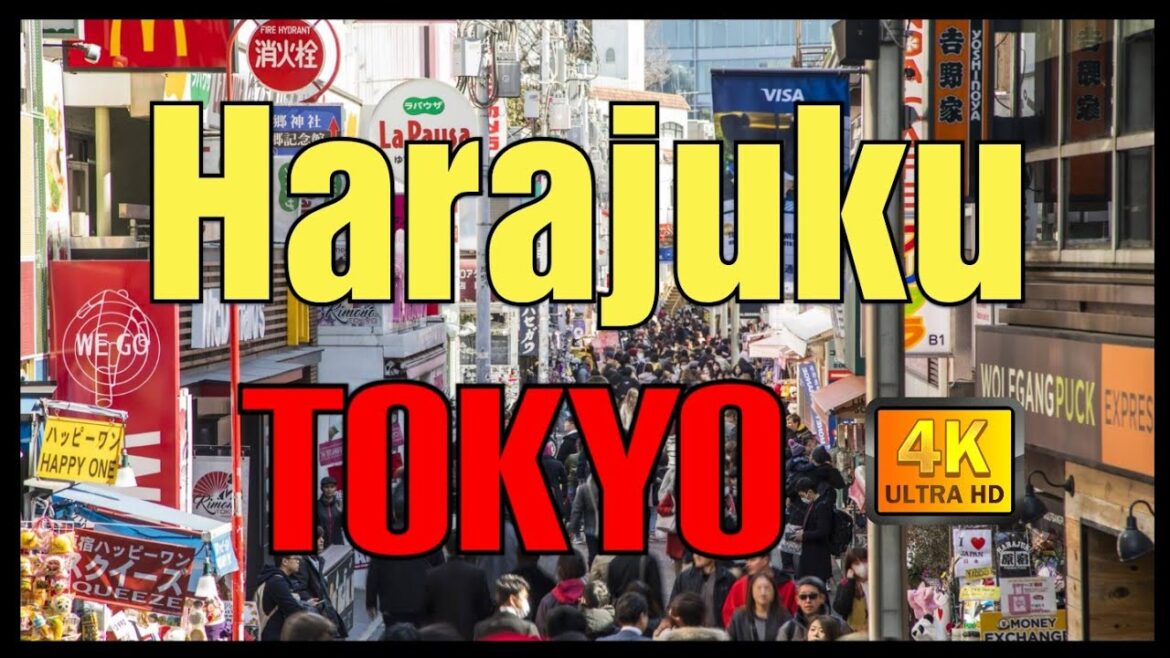 【4K】Japan Walk - Tokyo ,Harajuku (原宿) ,#Japan #Tokyo #Harajuku #原宿