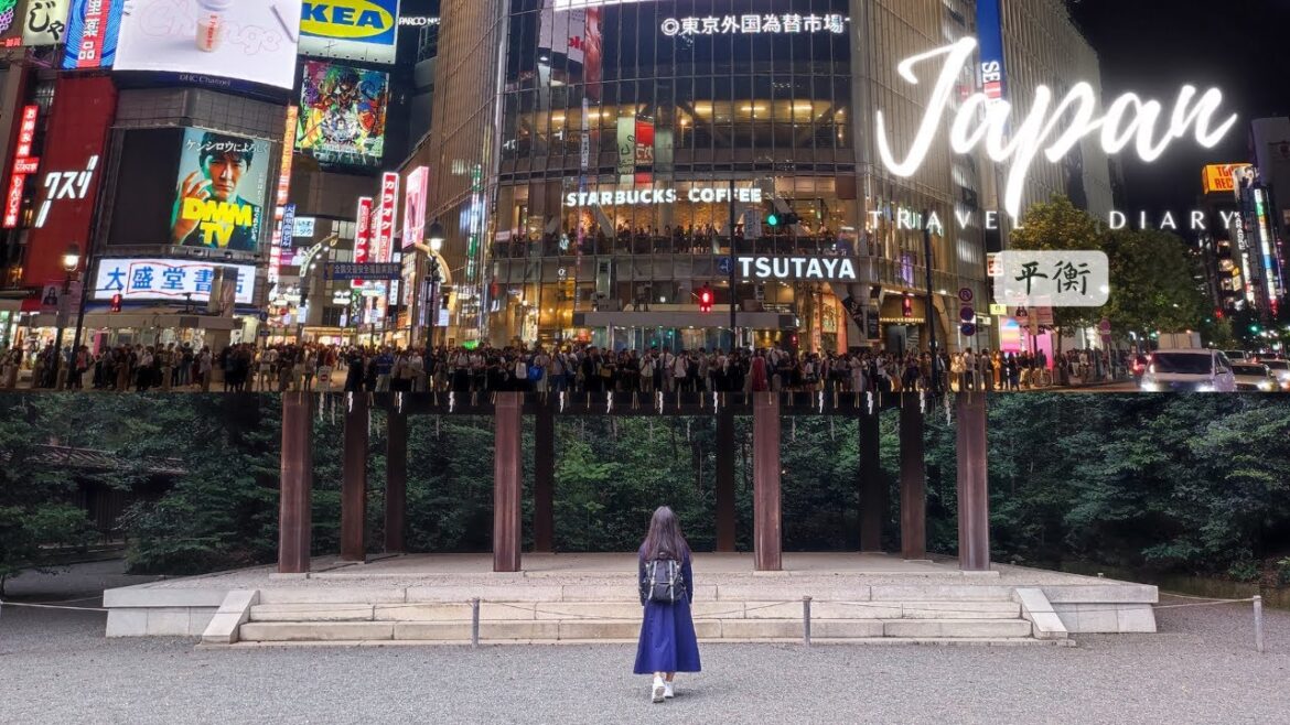 Travel Diary Japan: Tokyo — Meiji Jingu | Shibuya Scramble Crossing | UNIQLO Ginza