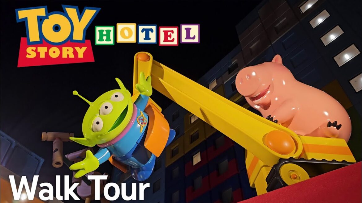 Toy Story Hotel Tour - Tokyo Disney Resort
