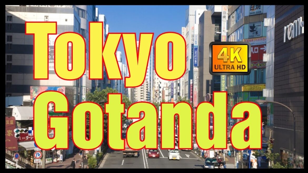 【4K】Japan Walk - Tokyo ,December 2020,#Japan #Tokyo #Gotanda (五反田)