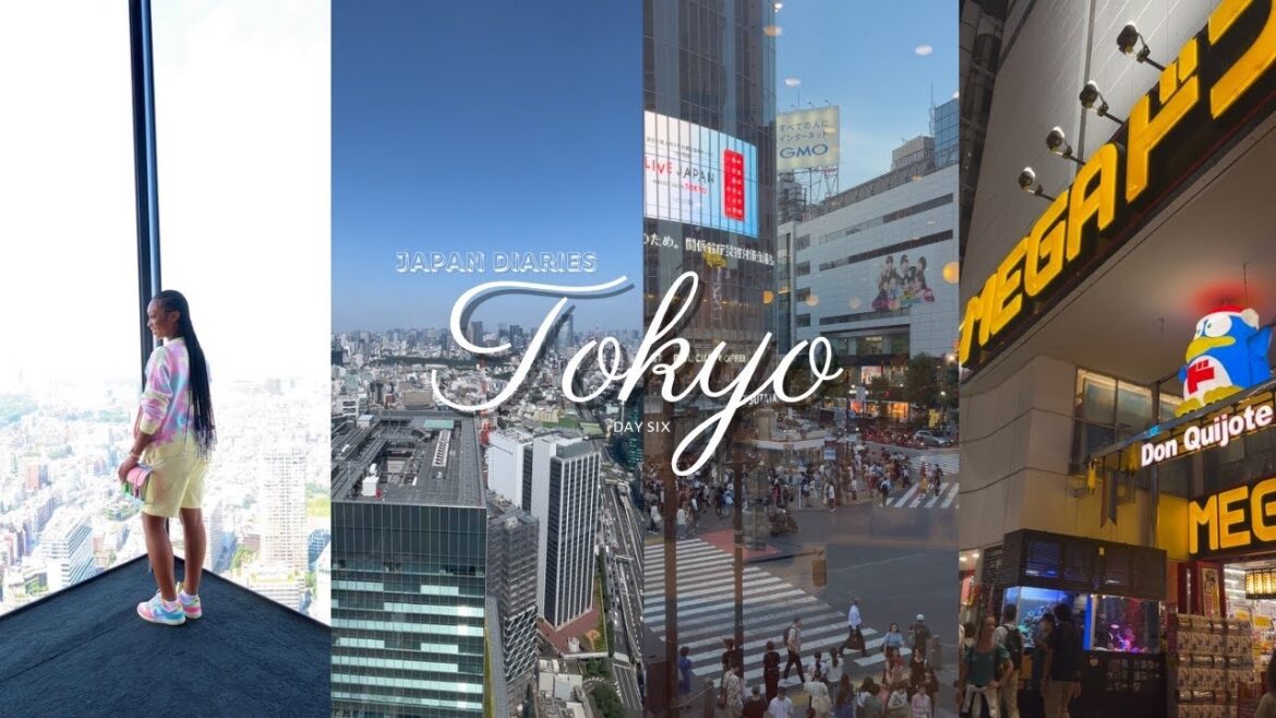 Japan Diaries Solo Travel Day Six | Shibuya Sky | Hungover | Sushi Train | Cafe | Mega Don Quijote Japan Diaries Solo Travel Day Six | Shibuya Sky | Hungover | Sushi Train | Cafe | Mega Don Quijote