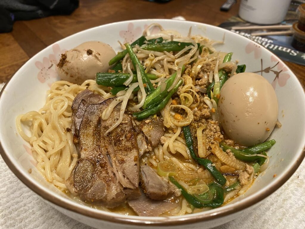 Spicy Tantanmen Ramen from my job