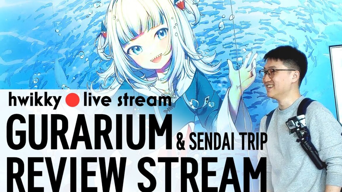 🔴[200K VIEWS SPECIAL] Gurarium & Sendai Trip Review Stream + Merch Opening (Gurarium,仙台感想配信 구라리움후기방송
