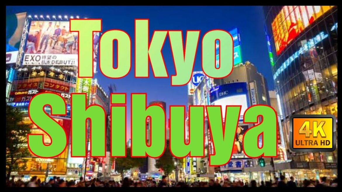 【4K】Japan Walk - Tokyo ,December  2020,#Japan #Tokyo #Shibuya (渋谷) Night