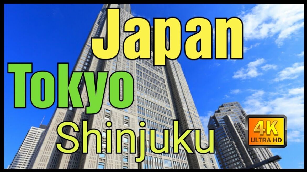 【4K】Tokyo  Walk, Early morning walking from  Tokyo Metropolitan Government Building to Shinjuku west 【4K】Tokyo  Walk, Early morning walking from  Tokyo Metropolitan Government Building to Shinjuku west