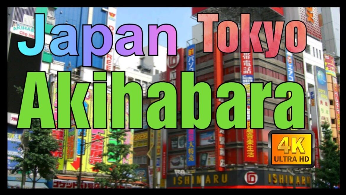 【4K】Japan,Tokyo,Akihabara , November  2020