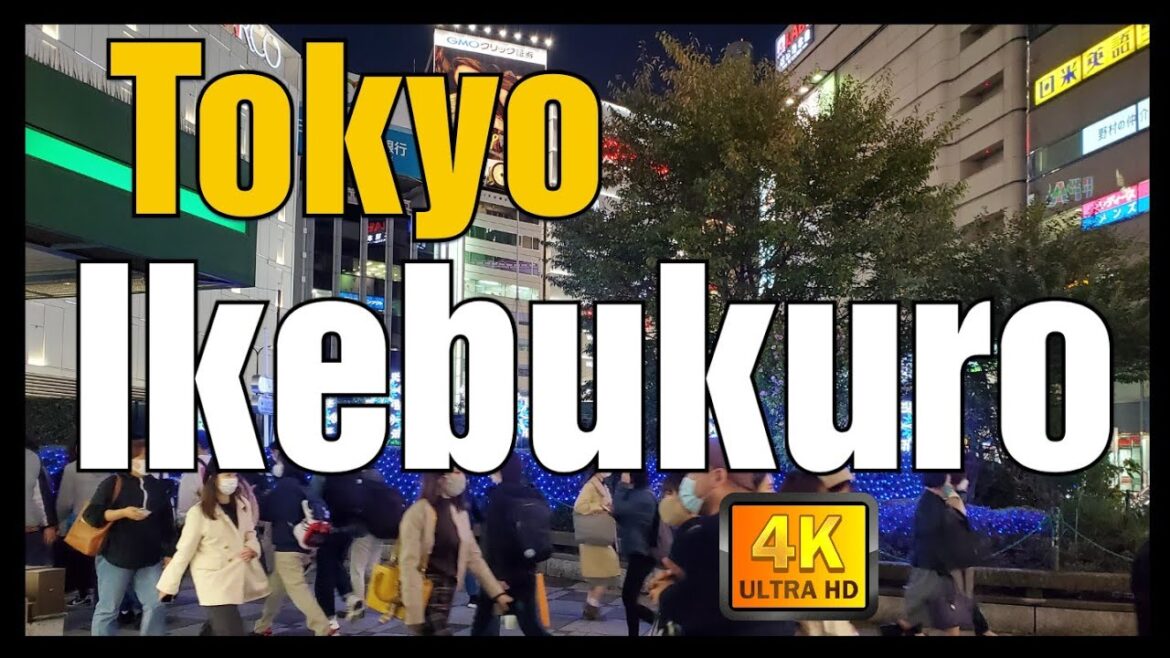 【4K】Tokyo Evening Walk, Ikebukuro, 池袋, November 2020#Japan#tokyo#Ikebukuro