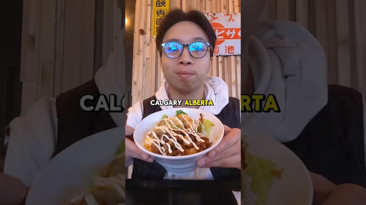 I Tried Tokyo Street Markets Chashu Don In Calgary Alberta!