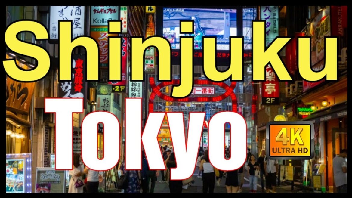 【4K】Tokyo Evening Walk, Shinjuku, Visiting interesting beer Market and walking around#tokyo#Shinjuku