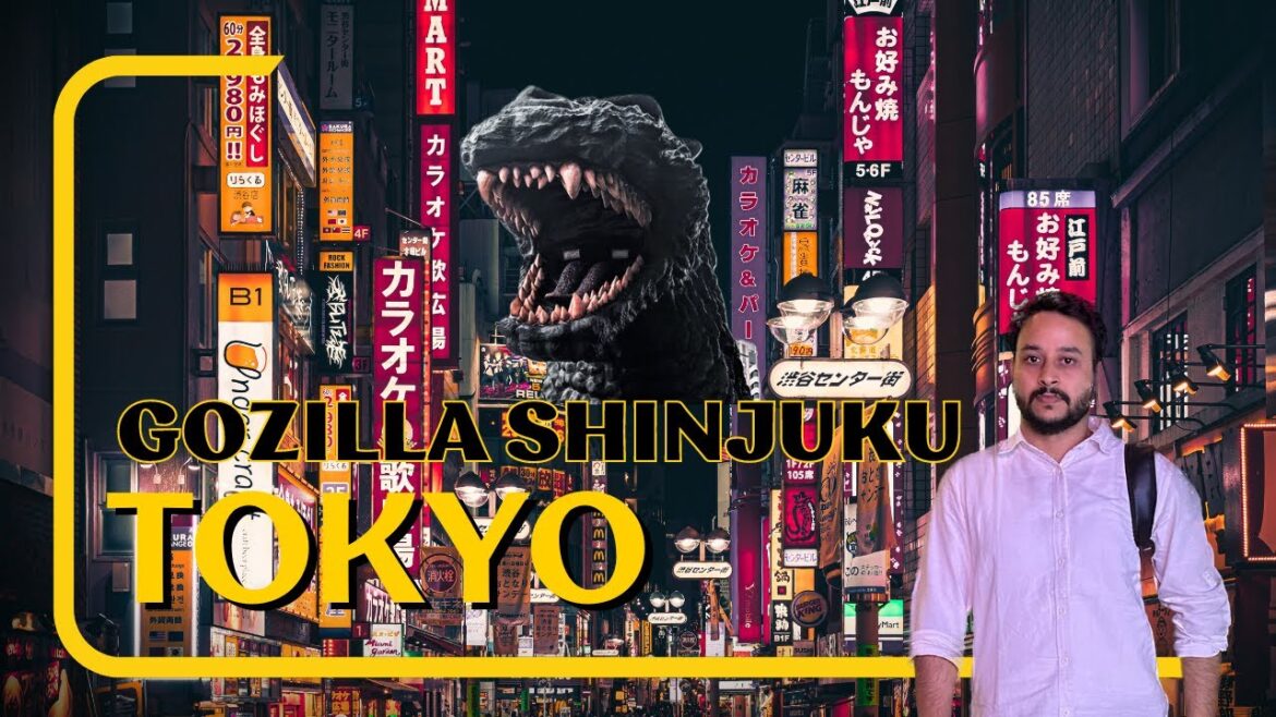 Why did Starbucks denied Entry 🤯 | Visiting Godzilla Shinjuku | Travel With Avanish #tokyo #vlog