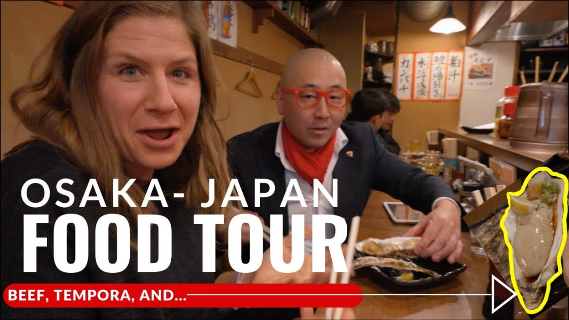 Once In a Lifetime Food Tour in Osaka Japan 🇯🇵