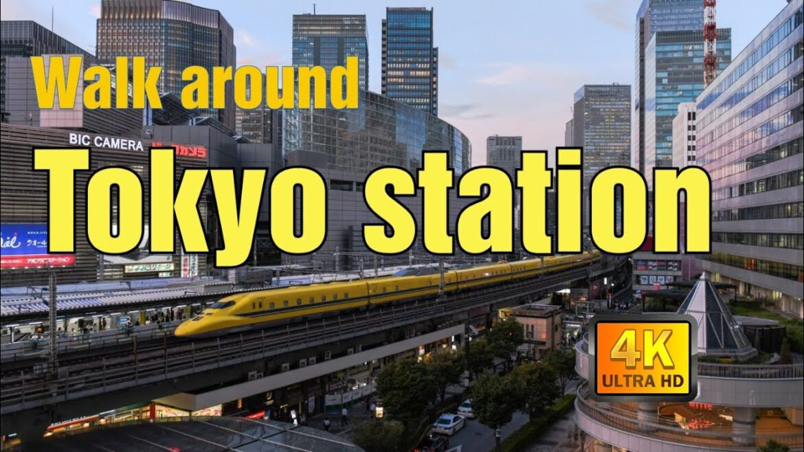 【4KTokyo Evening Walk - Around Tokyo station , October 2020,y,Japan#tokyo#東京駅,Yūrakuchō to Shimbashi