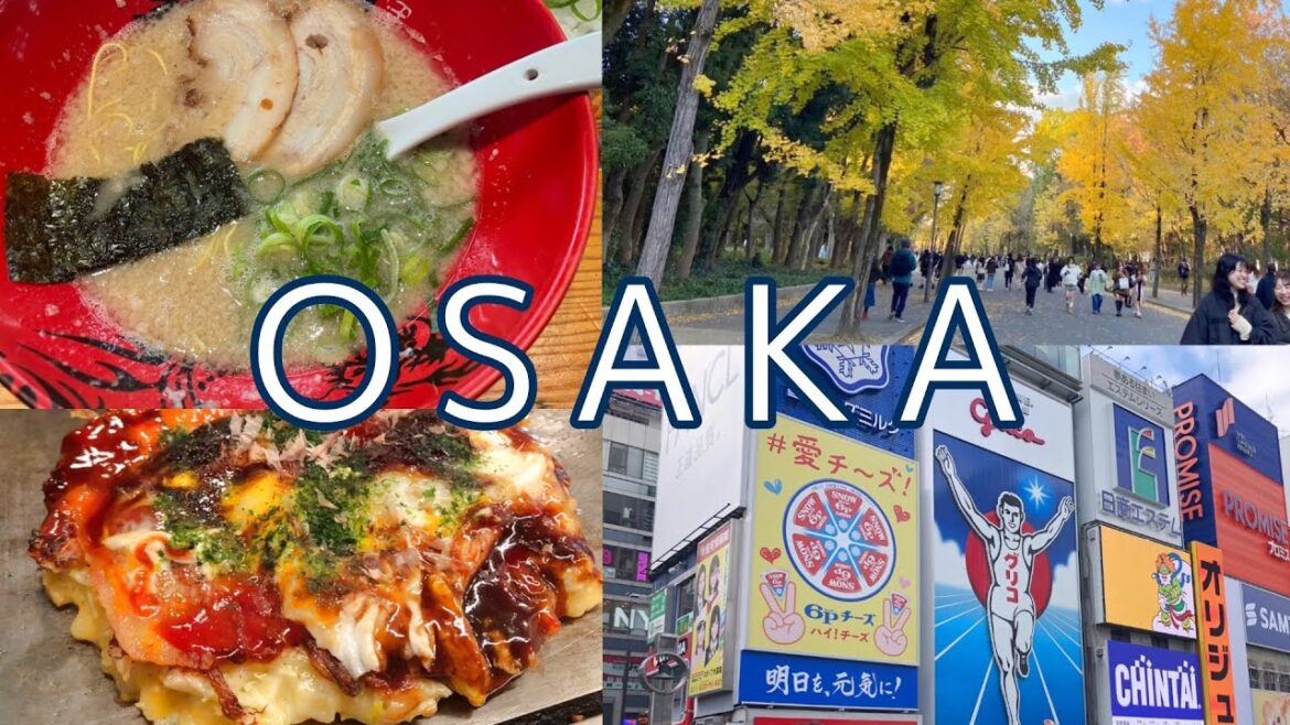 【OSAKA】6 recommendations of Osaka by Japanese local 【2024】
