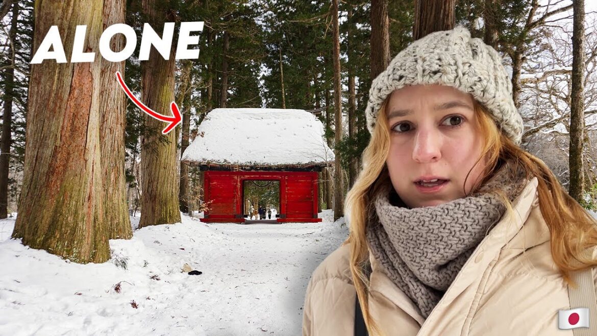 Japan Solo Travel 🇯🇵 | I hiked to a rural Japanese mountain shrine alone 🚞