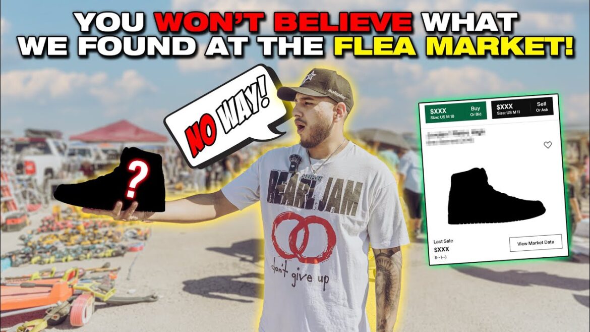 CASHING OUT SNEAKERS AT THE FLEA MARKET! WE FOUND CRAZY HEAT PAIRS CASHING OUT SNEAKERS AT THE FLEA MARKET! *WE FOUND CRAZY HEAT PAIRS*