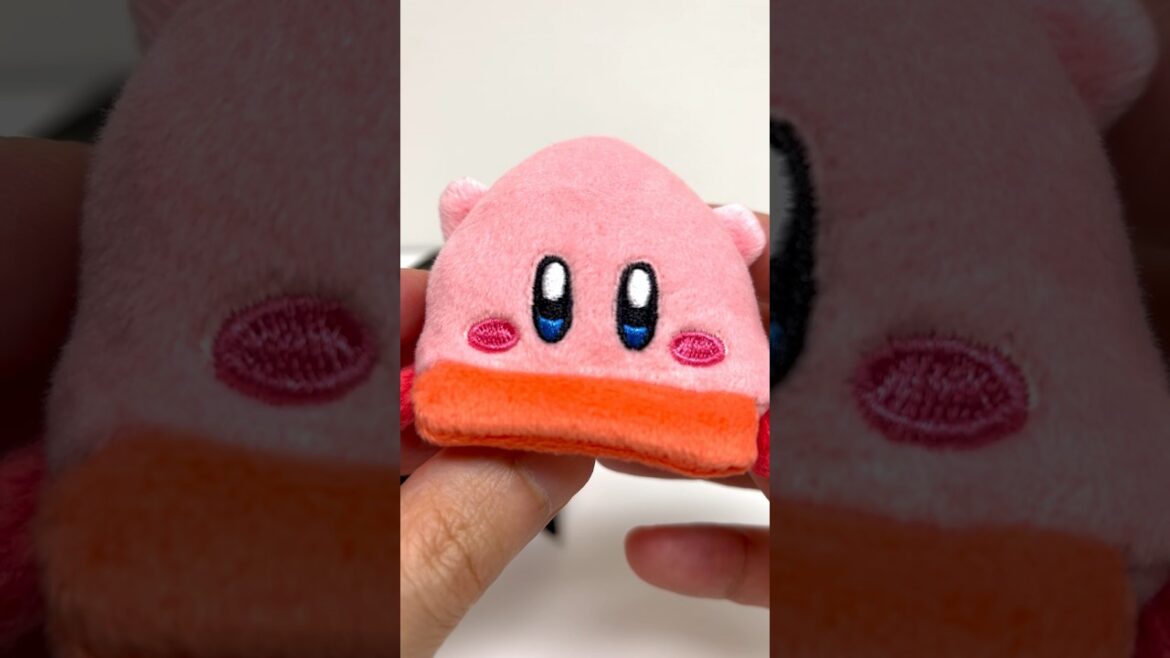 Cone Mouth Kirby Plush from McDonald's Japan Happy Meal Set #shorts