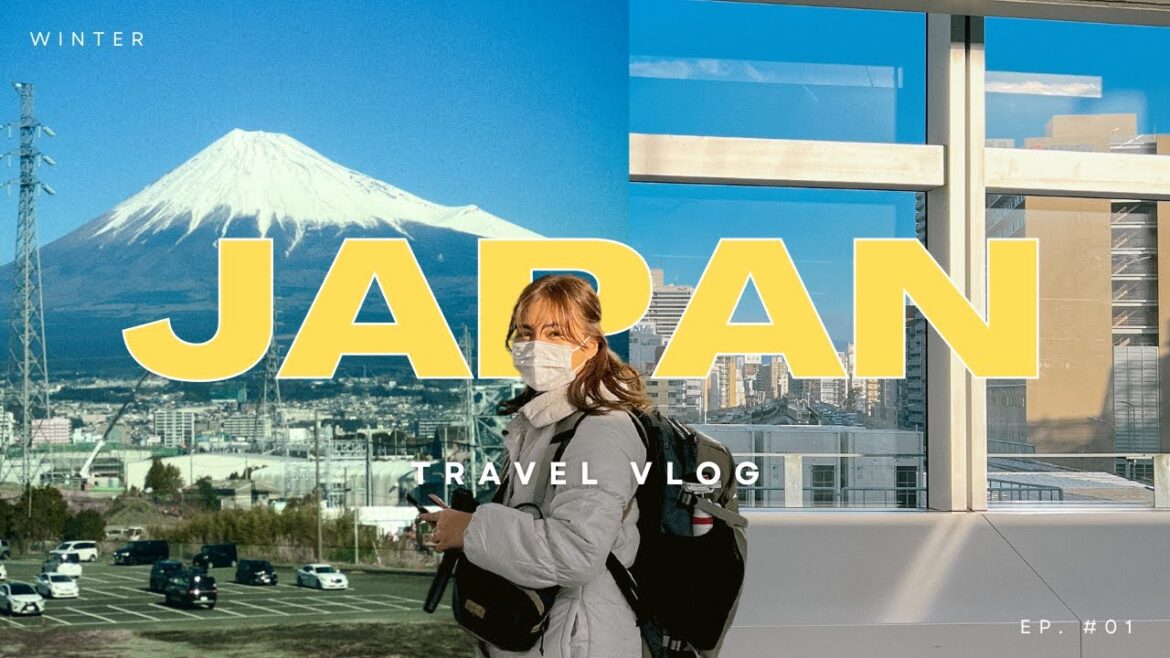 WINTER IN JAPAN: Manila To Osaka To Tokyo | Shinkansen, Mount Fuji, Snow For The First Time! #EP01