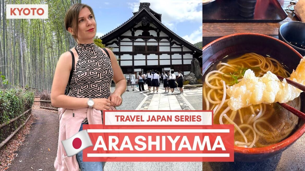 TOP SIGHTS at ARASHIYAMA, Kyoto | Bamboo Forest, Temples + Monkeys 🐒 🇯🇵 | Travel Japan