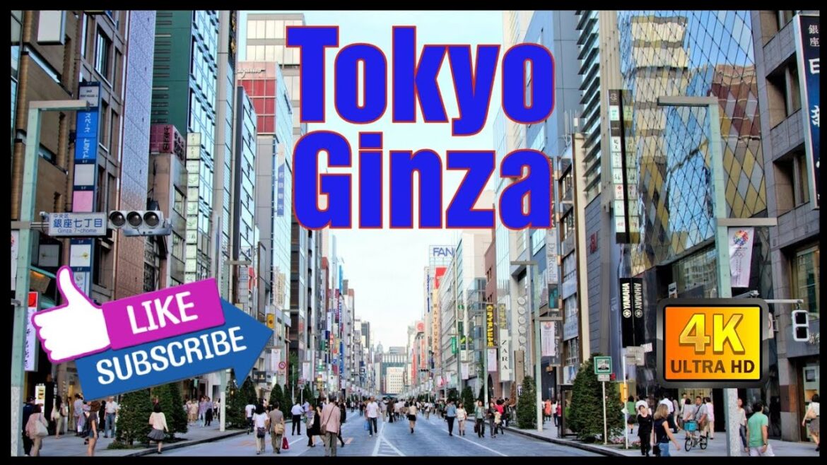#Japan#tokyo#Ginza,Japan 🇯🇵 - Tokyo, Ginza ,walking around on the weekend,4k video