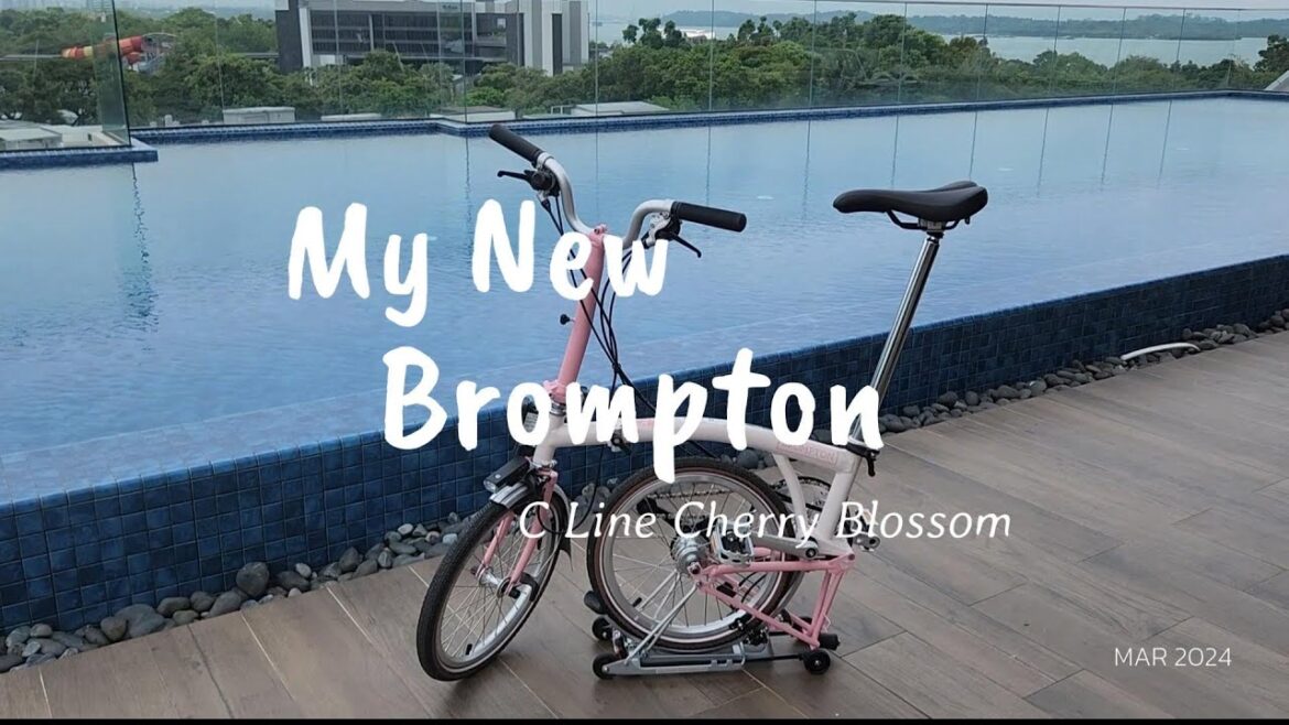 My New Bromptom - Cherry Blossom Special Edition