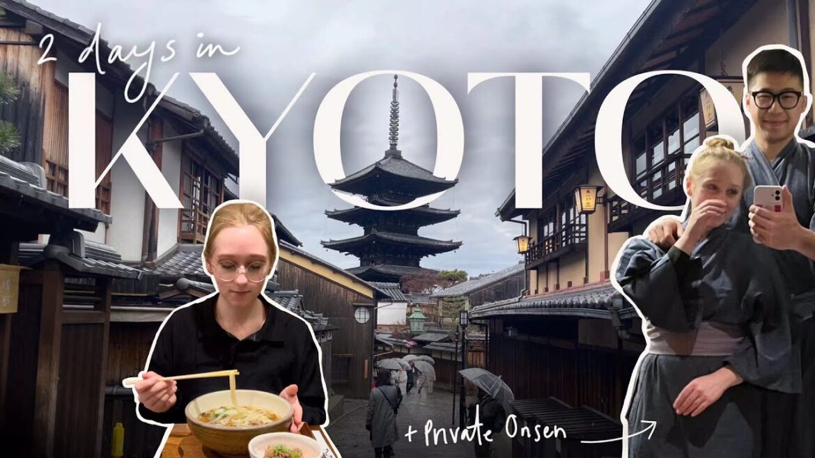 VLOG: Secrets of Rainy Kyoto 📹 Exploring Enchanting Streets & Luxury Hotels (+ GIVEAWAY!)