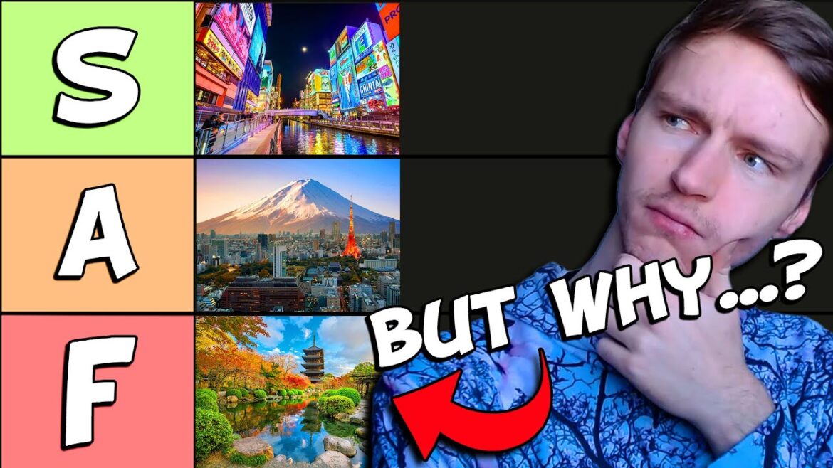 Japan Traveler Ranks Japanese Cities | Honest Tier List Japan Traveler Ranks Japanese Cities | Honest Tier List