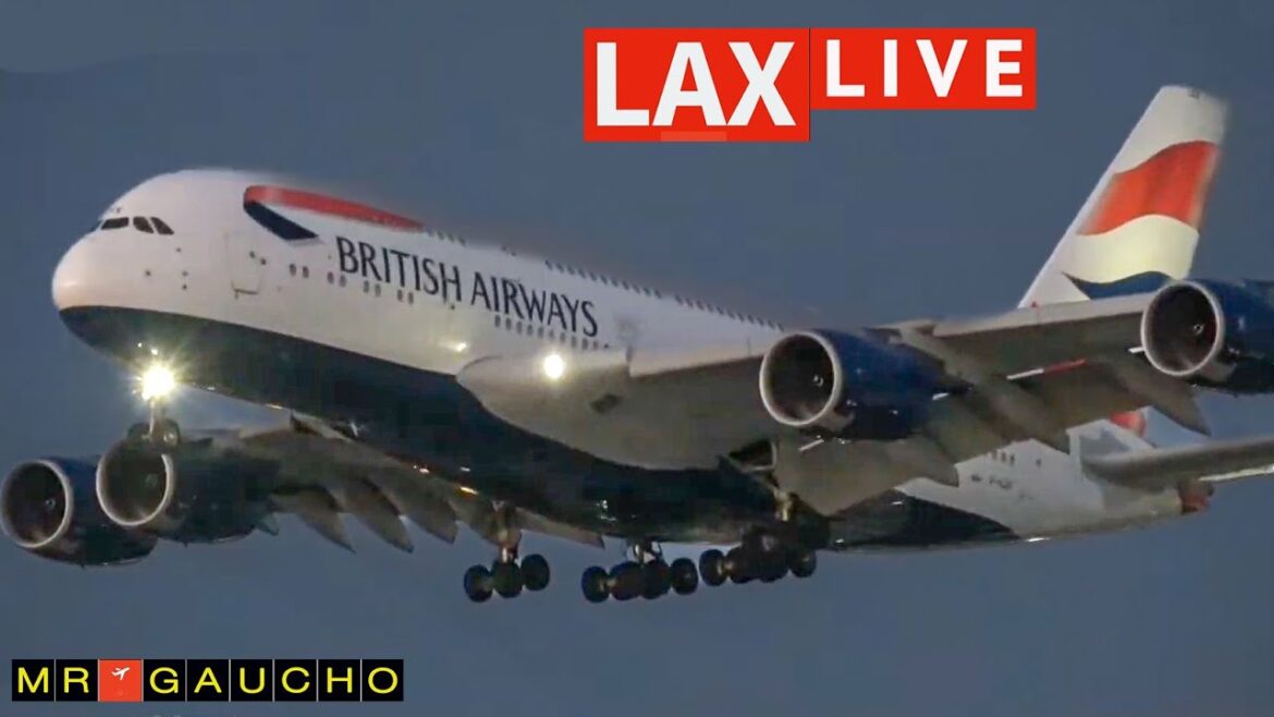 🔴 LIVE LAX PLANE SPOTTING | LAX AIRPORT LIVE with ATC