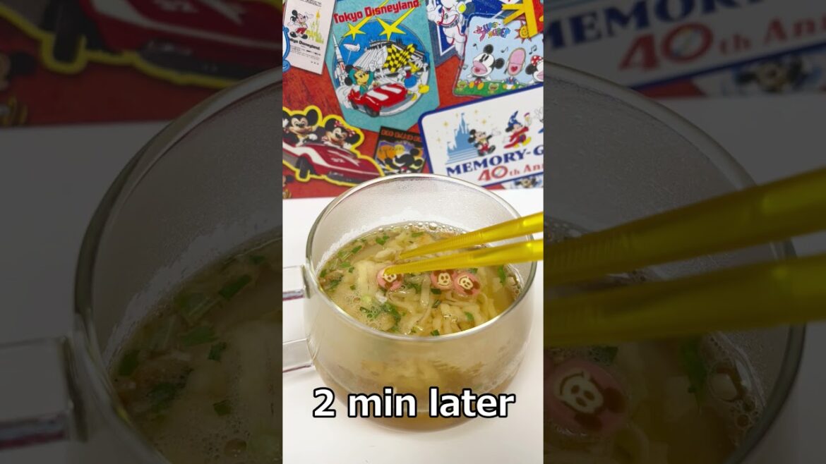 Disney Mini Udon Noodles Disneyland Souvenir #shorts