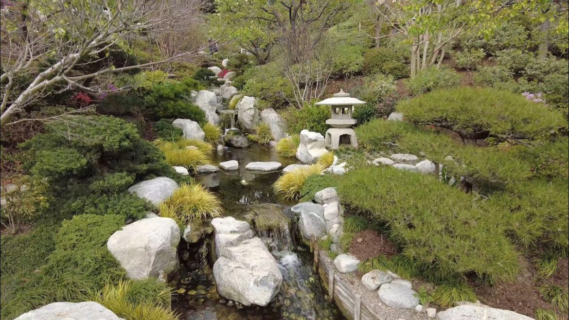 San Diego, California - Balboa Park - Japanese Friendship Garden and Museum