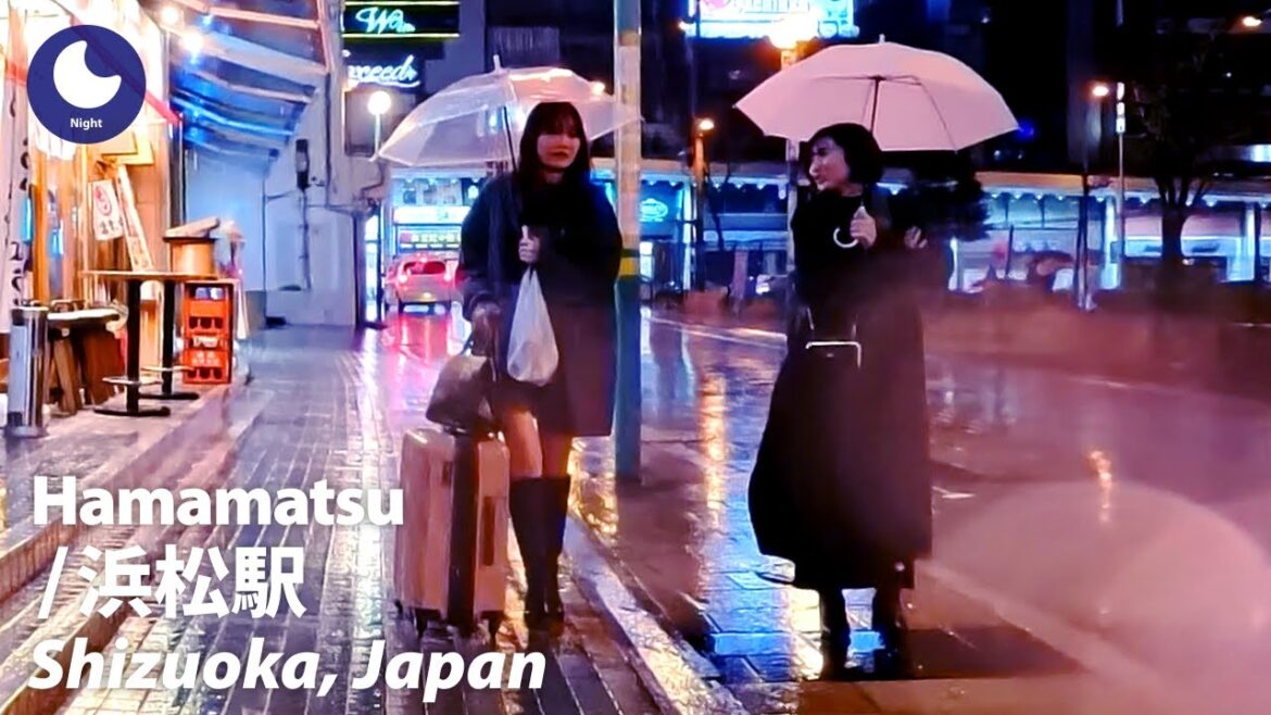 ⁴ᴷ Shizuoka: Hamamatsu Station (静岡県: 浜松駅) - Japan Walking Tour (February, 2024)