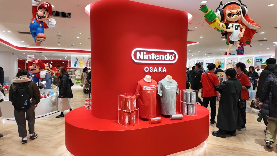 NINTENDO STORE OSAKA - TOUR AT THE STORE