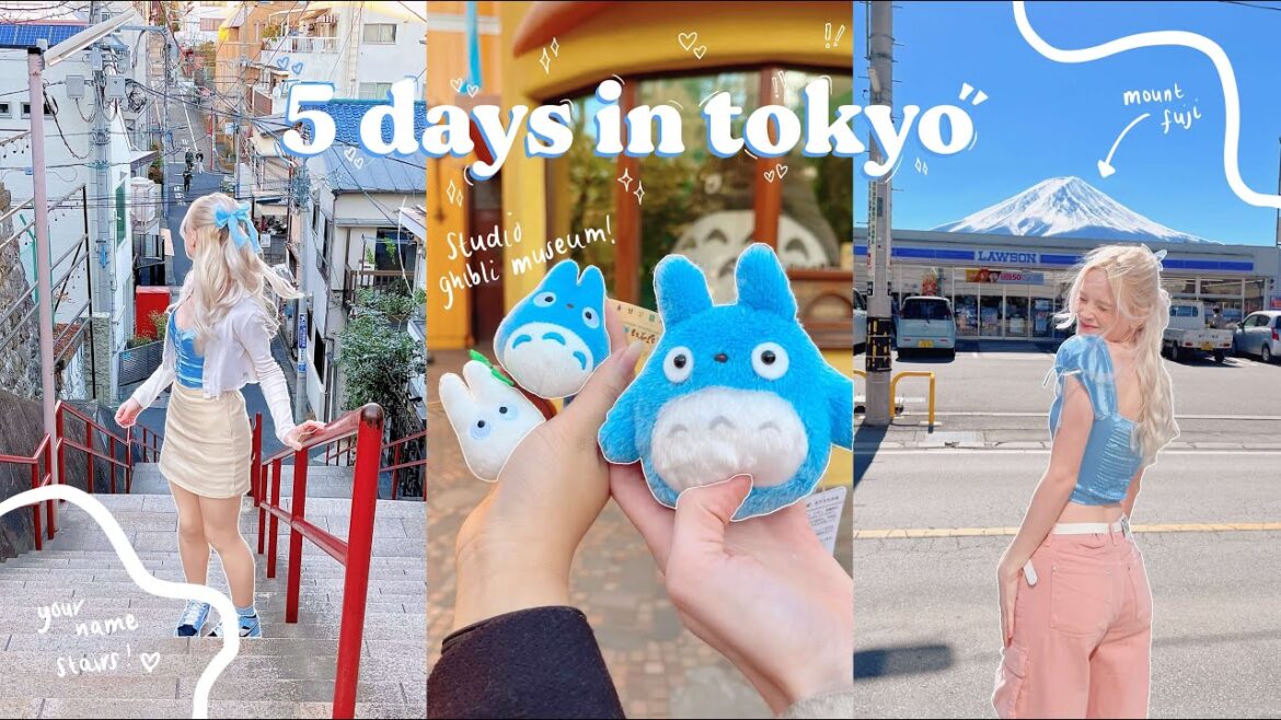 spend 5 days with us in tokyo ♡ mt. fuji, studio ghibli museum & your name stairs ♡phegotflare spend 5 days with us in tokyo ♡ mt. fuji, studio ghibli museum & your name stairs ♡phegotflare