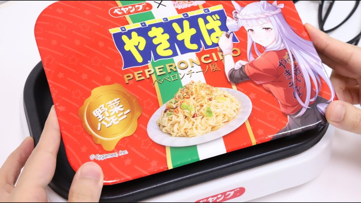Uma Musume Pretty Derby Peperoncino Yakisoba Making with Yakisoba Specialized Machine