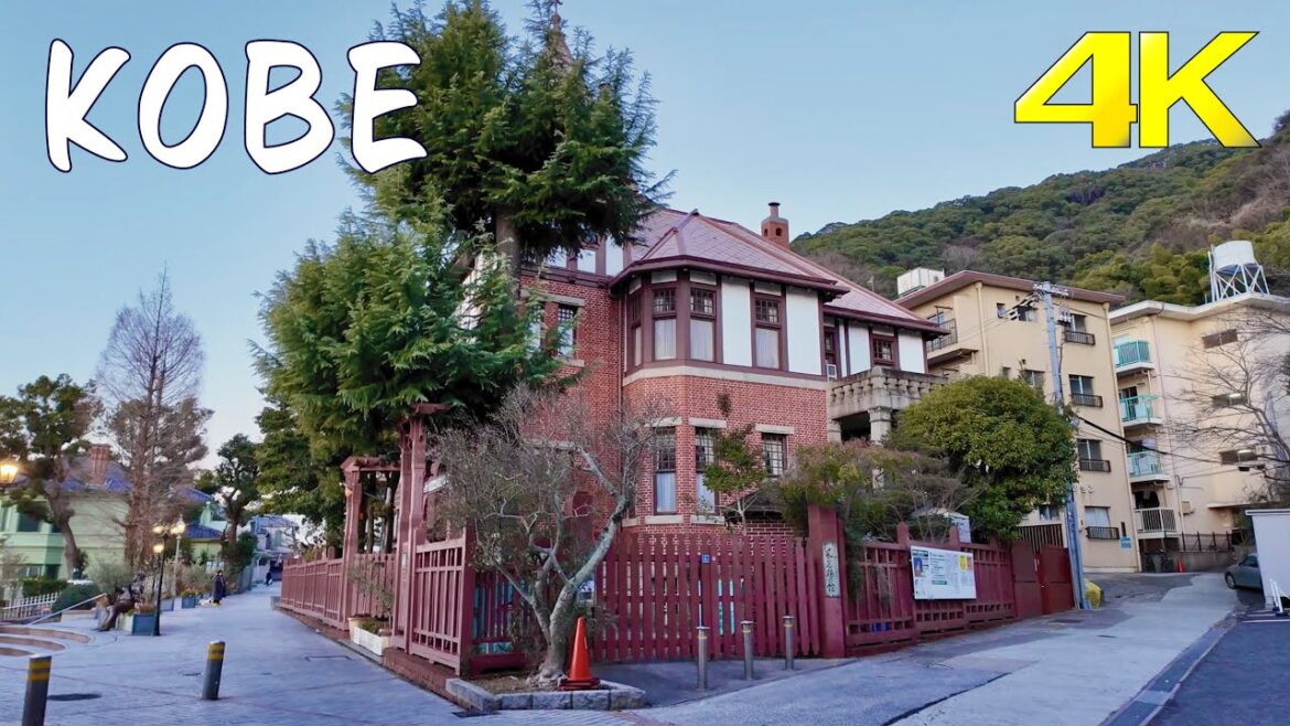 神戸 北野町 散歩｜4K HDR｜Virtual Walking Tour #kobe #kitano