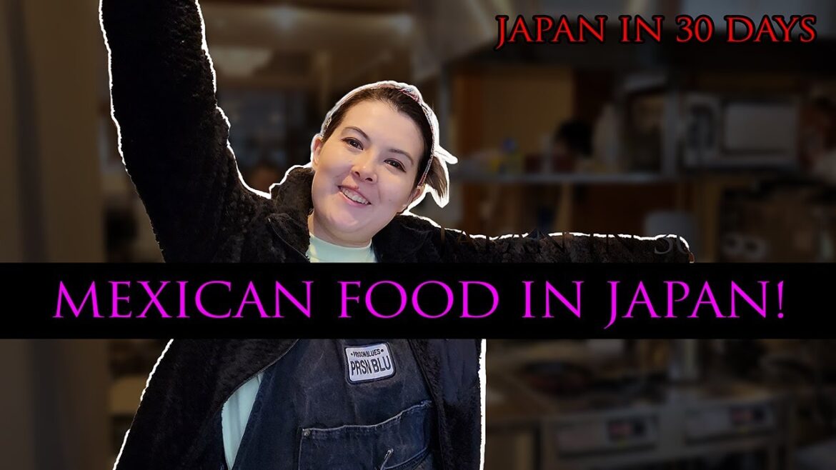 Travel vlog Japan 2024 - Japan in 30 days - JAPANESE MEXICAN FOOD