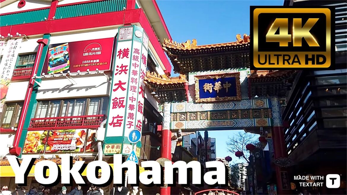 【4K】Yokohama Chinatown - Day Walk - Dec 2023