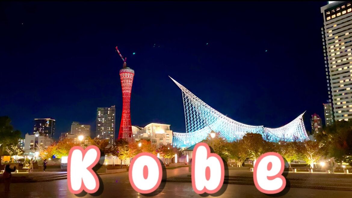 KOBE Travel Vlog Meriken Park | Blue Bottle Coffee - JAPAN