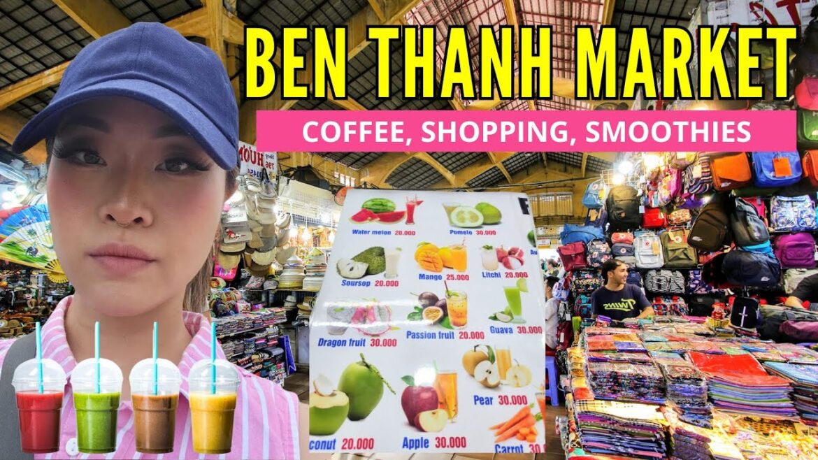 Ben Thanh Market: Practicing our Bargaining | Vietnam Ho Chi Minh City VLOG 2024