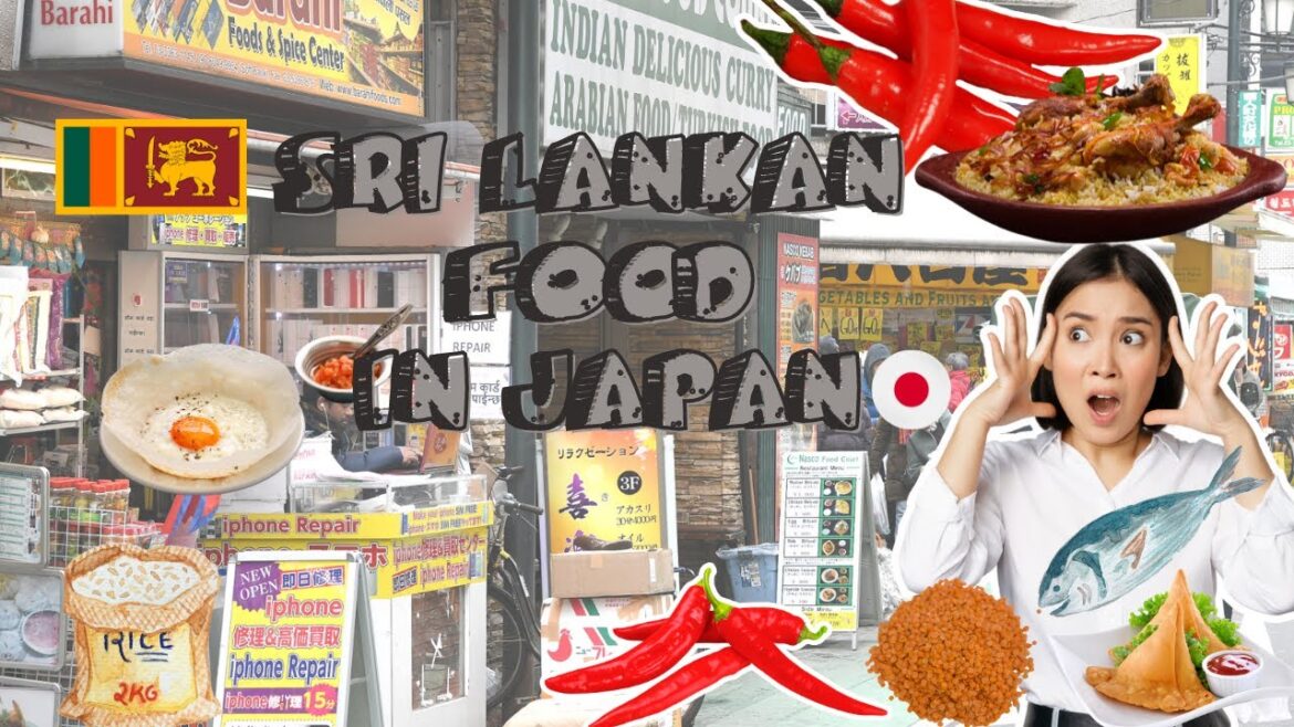 Sri Lanka Food In Japan Shinjuku | #sinhala #japan #traveljapan #food #vlog #tokyo #traveljapan