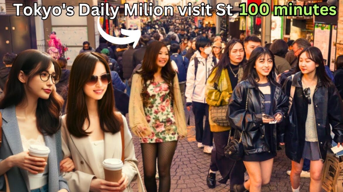 Discover Why Tokyo's Trendy District Draws A Million Visitors Daily!